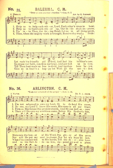 The Complete Church Hymnal page 20