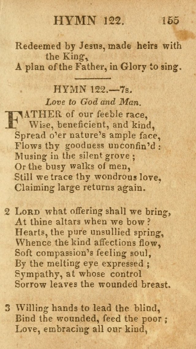 A Choice Collection of Hymns, and Spiritual Songs, designed for the devotions of Israel, in prayer, conference, and camp-meetings...(2nd ed.) page 166