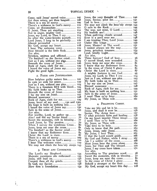 Concordia: a collection of hymns and spiritual songs page 10