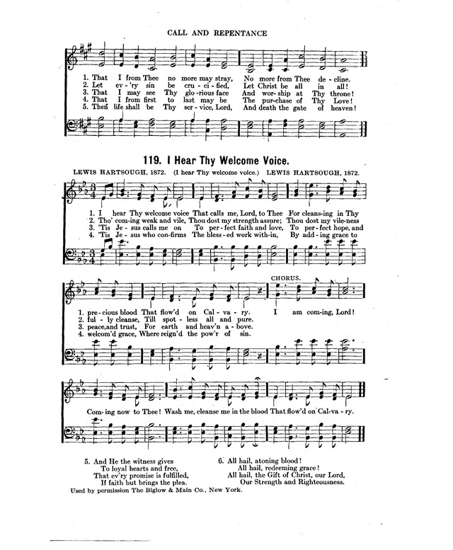 Concordia: a collection of hymns and spiritual songs page 117