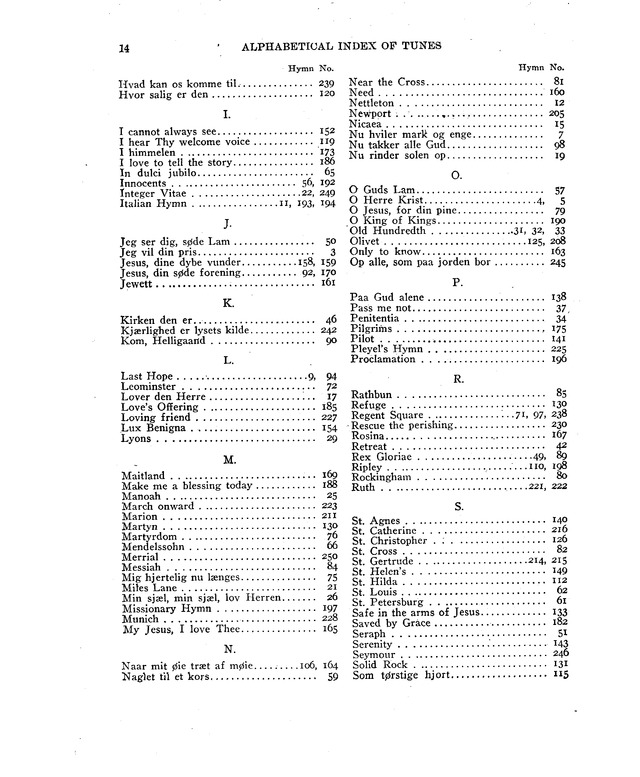 Concordia: a collection of hymns and spiritual songs page 14