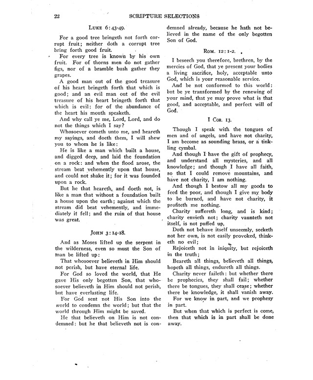 Concordia: a collection of hymns and spiritual songs page 22