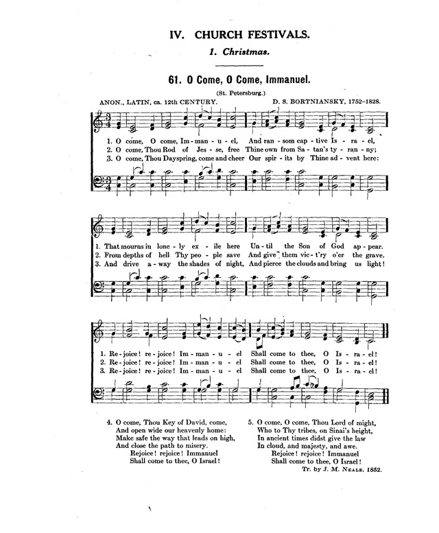 Concordia: a collection of hymns and spiritual songs page 72