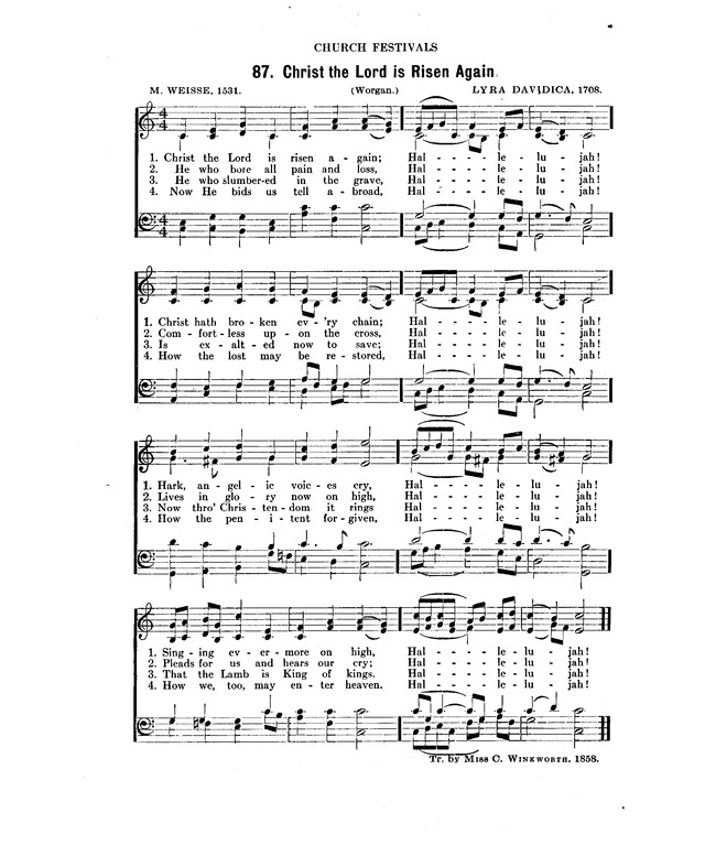 Concordia: a collection of hymns and spiritual songs page 92