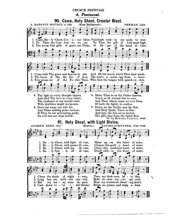 Concordia: a collection of hymns and spiritual songs page 95