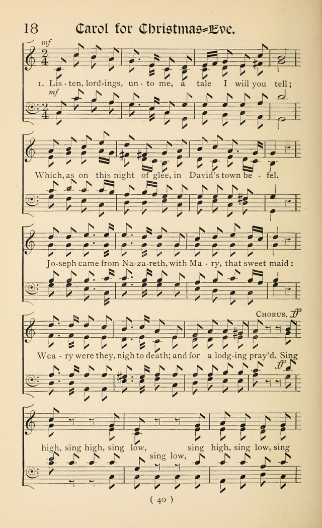 Christmas Carols New and Old: Series 1 and 2 and 3 page 39