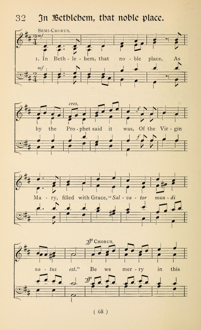 Christmas Carols New and Old: Series 1 and 2 and 3 page 67