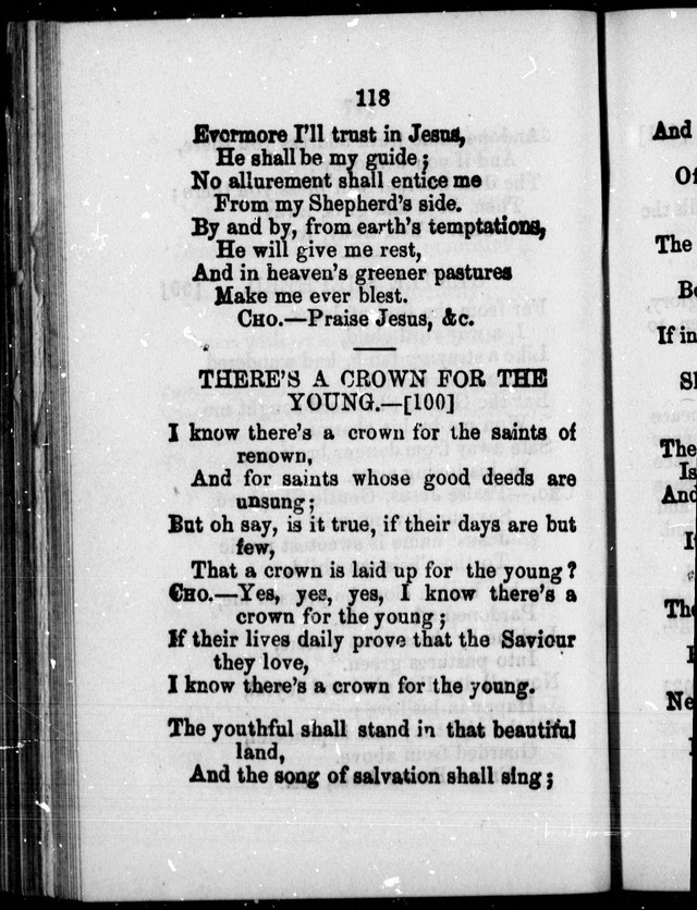 A Companion to the Canadian Sunday School Harp: being a selection of hymns set to music, for Sunday schools and the social circle page 119