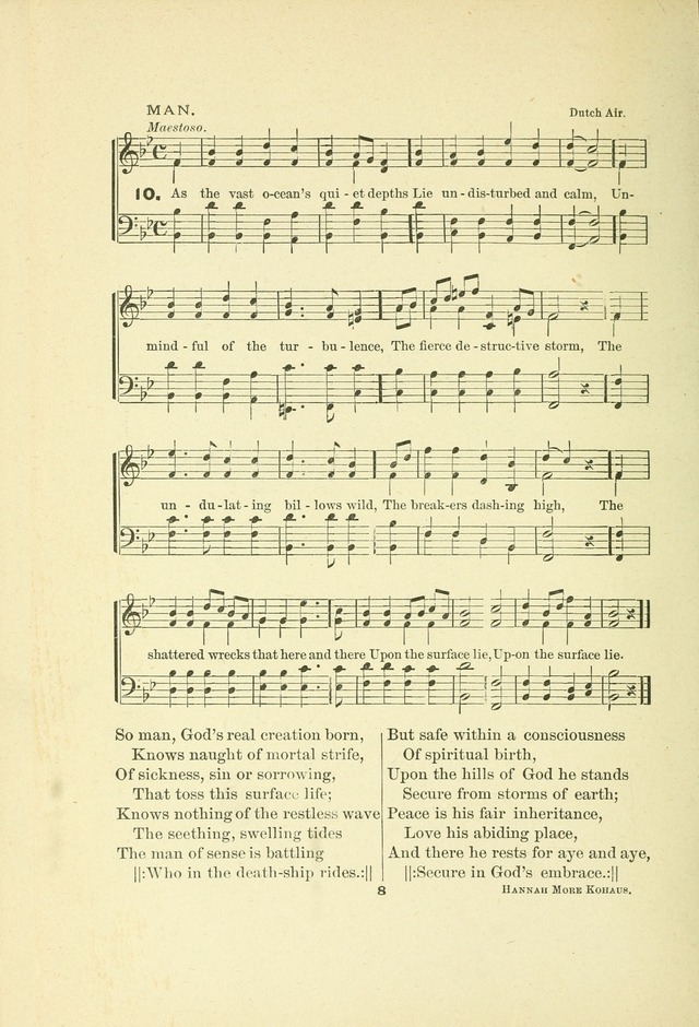 A Collection of Familiar and Original Hymns with New Meanings. 2nd ed. page 8