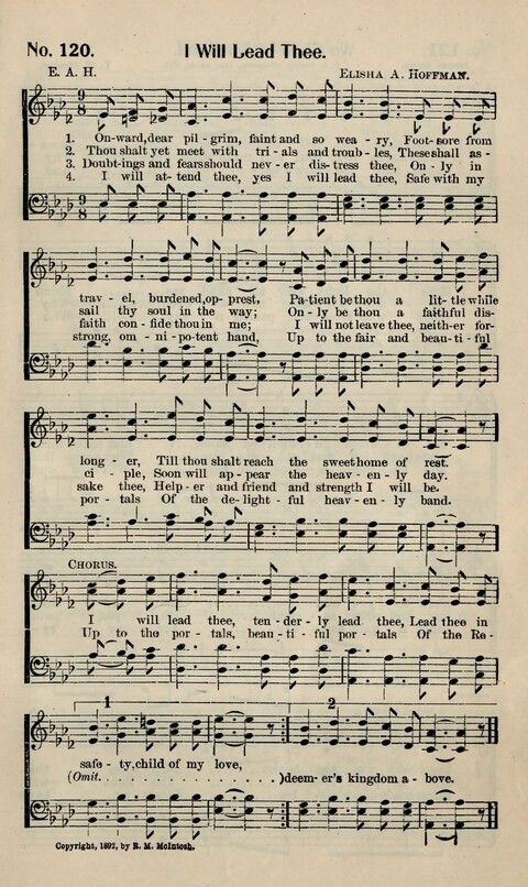 Choice Gospel Hymns: a collection of over three hundred hymns for all occasions of Christian work and worship  page 107