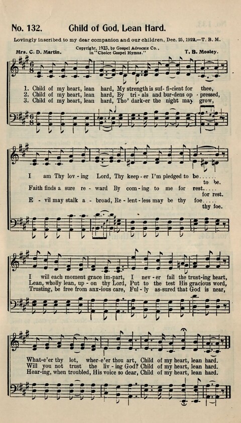 Choice Gospel Hymns: a collection of over three hundred hymns for all occasions of Christian work and worship  page 119