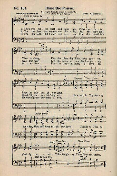 Choice Gospel Hymns: a collection of over three hundred hymns for all occasions of Christian work and worship  page 150