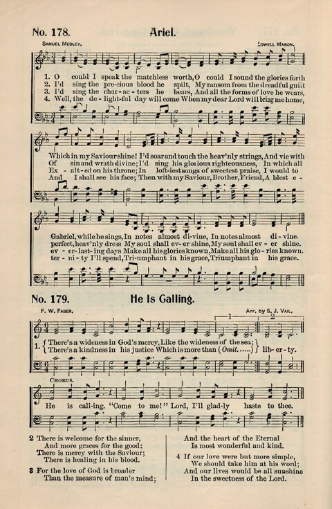 Choice Gospel Hymns: a collection of over three hundred hymns for all occasions of Christian work and worship  page 164