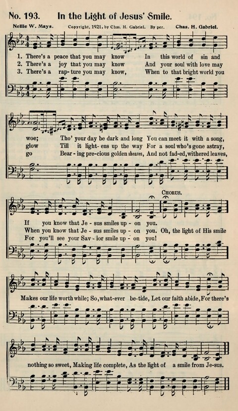 Choice Gospel Hymns: a collection of over three hundred hymns for all occasions of Christian work and worship  page 177