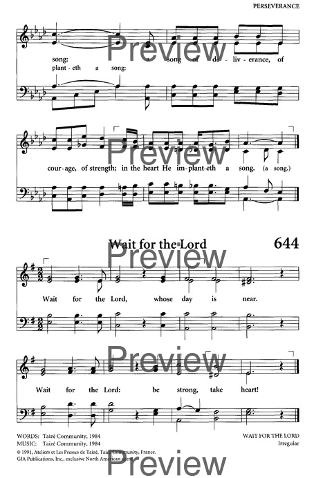 Celebrating Grace Hymnal page 615