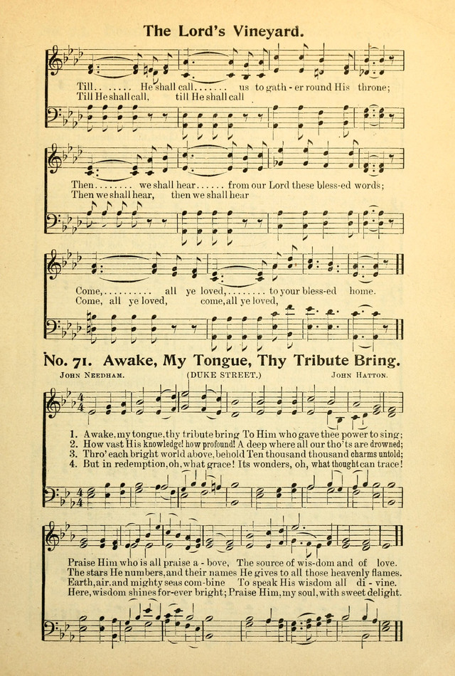 The Century Gospel Songs page 71
