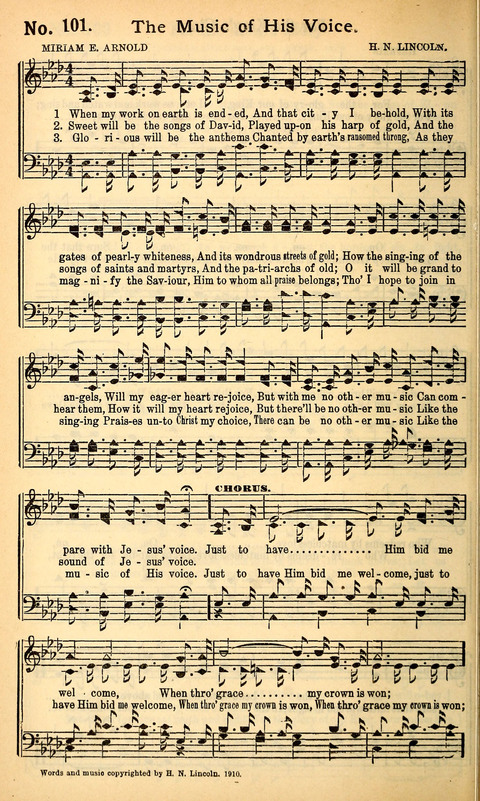 Crowning Hymns No. 10: for Conventions, Singing Societies, Etc. page 107