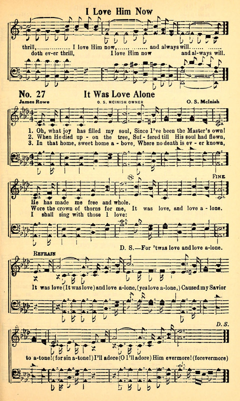 Crowning Hymns No. 10: for Conventions, Singing Societies, Etc. page 26