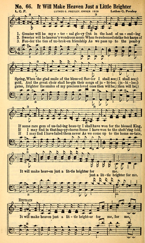 Crowning Hymns No. 10: for Conventions, Singing Societies, Etc. page 61