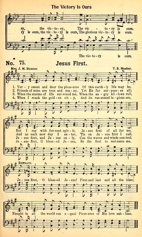 Crowning Hymns No. 10: for Conventions, Singing Societies, Etc. page 70