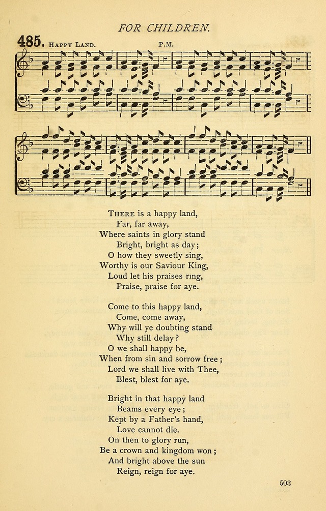 Church Hymnal page 503