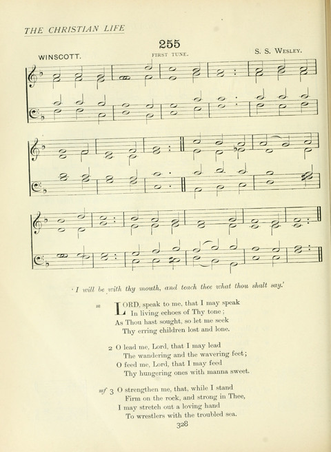 The Church Hymnary page 328