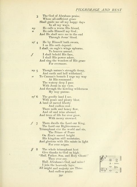 The Church Hymnary page 391