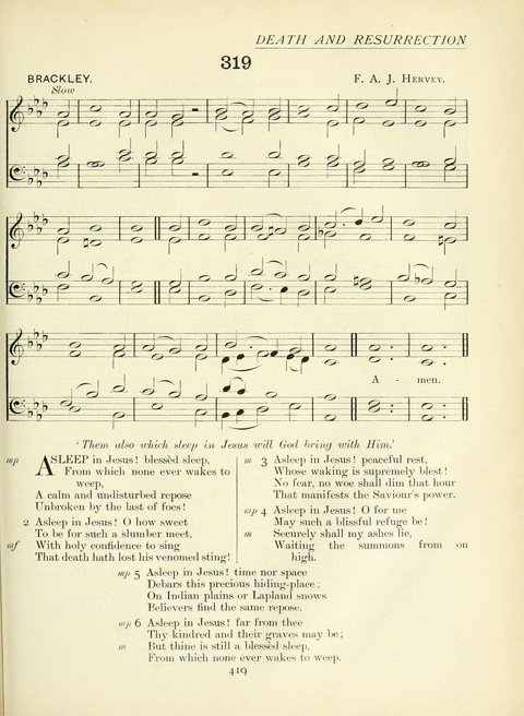 The Church Hymnary page 419