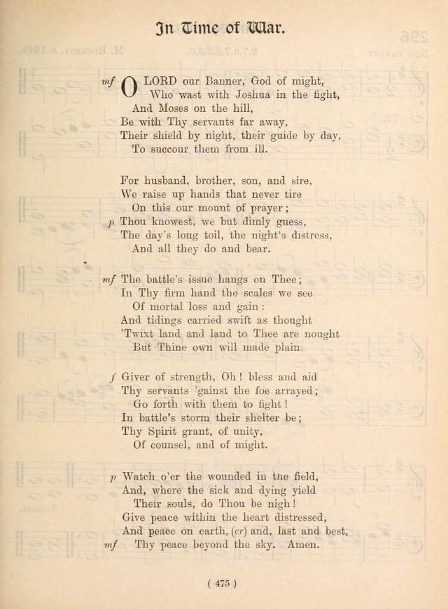 Church Hymns: with tunes (New ed.) page 475