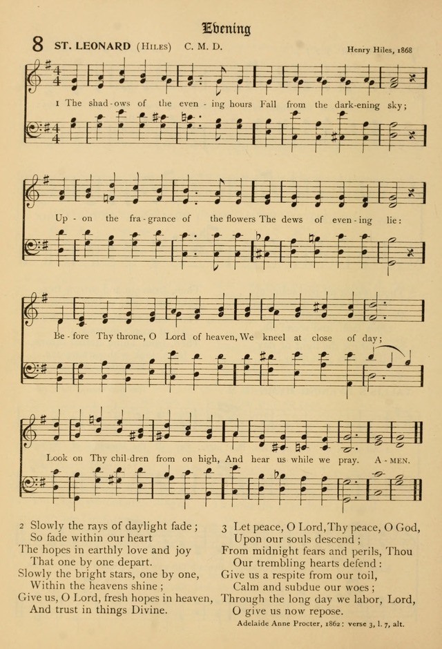 The Chapel Hymnal page 25