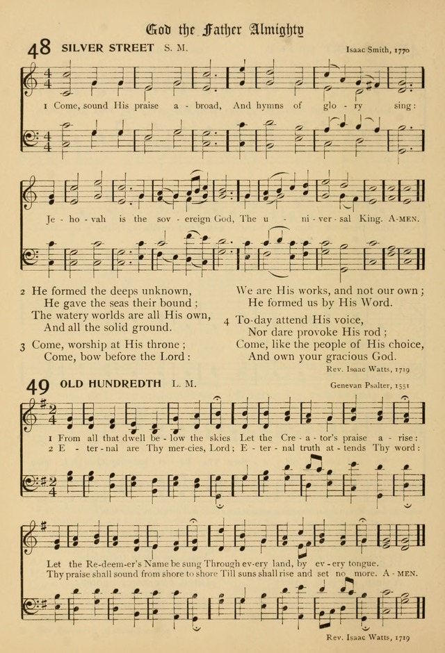 The Chapel Hymnal page 55