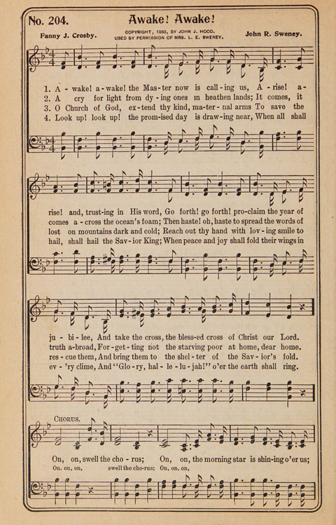 Coronation Hymns: for the Church and Sunday-school (with supplement) page 204