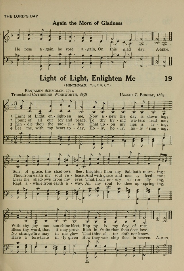 The Century Hymnal page 15