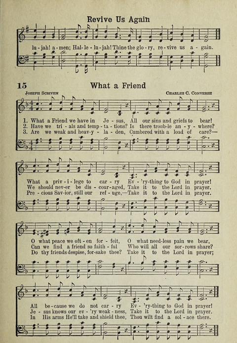 The Cokesbury Hymnal page 13