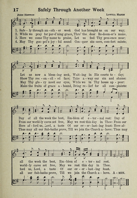 The Cokesbury Hymnal page 15