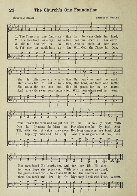The Cokesbury Hymnal page 20