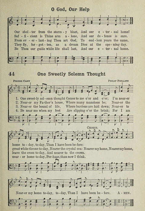 The Cokesbury Hymnal page 35