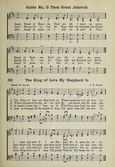 The Cokesbury Hymnal page 45