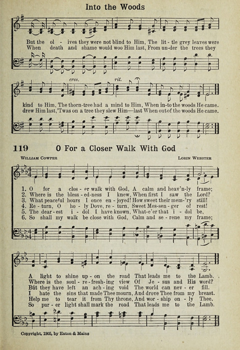 The Cokesbury Hymnal page 85