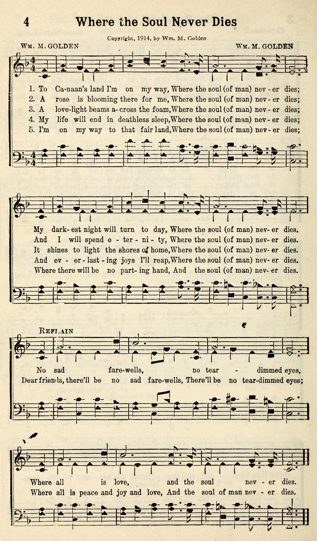 Calvary Hymns page 4