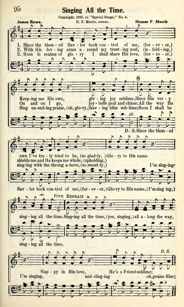 Calvary Hymns page 95