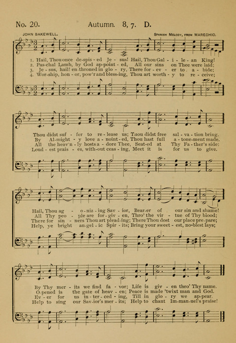 The Chapel Hymnal: hymns and songs (Fifth ed.) page 12