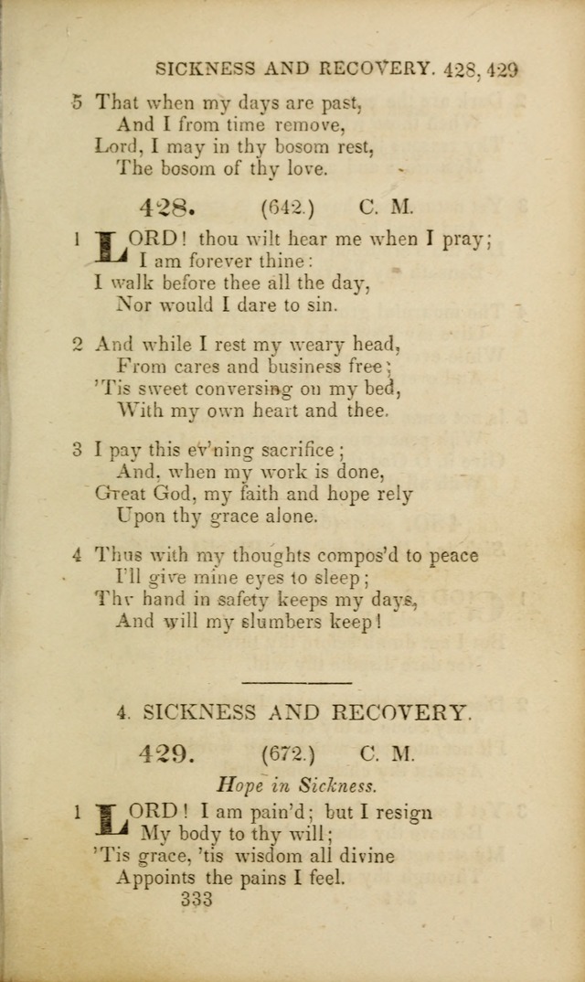 A Collection of Hymns and Prayers, for Public and Private Worship page 338