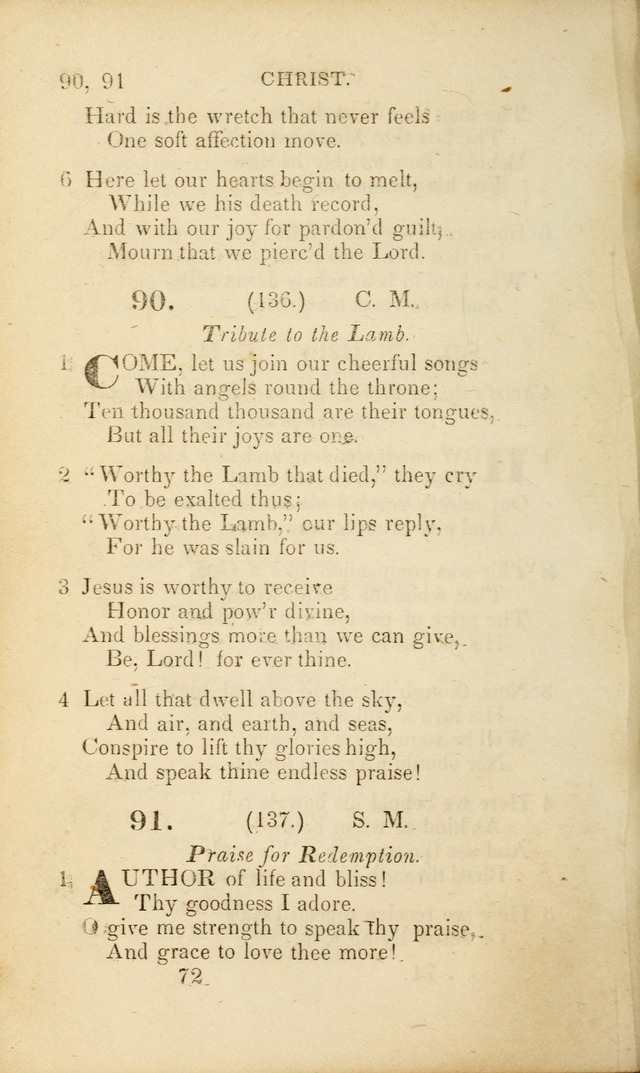 A Collection of Hymns and Prayers, for Public and Private Worship page 77