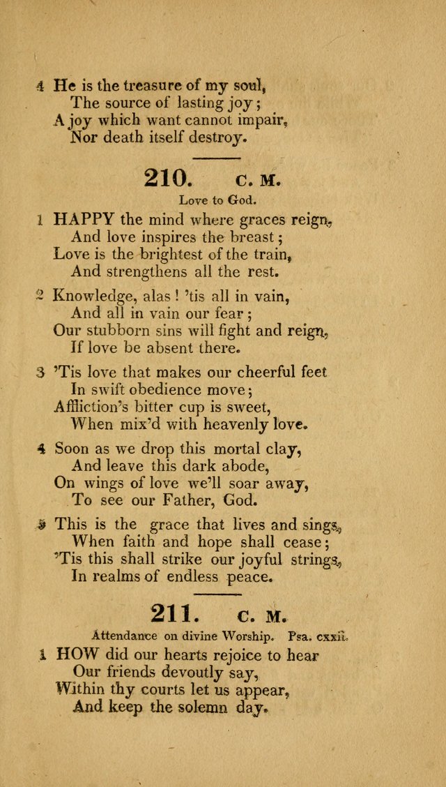 Christian Hymns: adapted to the worship of God our Saviour in public and private devotion, compiled from the most approved ancient and modern authors, for the Central Universalist Society... page 172