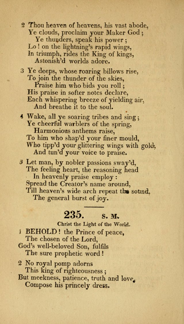 Christian Hymns: adapted to the worship of God our Saviour in public and private devotion, compiled from the most approved ancient and modern authors, for the Central Universalist Society... page 189