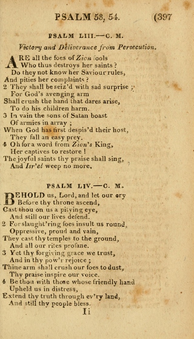 Church Hymn Book: consisting of newly composed hymns with the addition of hymns and psalms, from other authors, carefully adapted for the use of public worship, and many other occasions (1st ed.) page 416