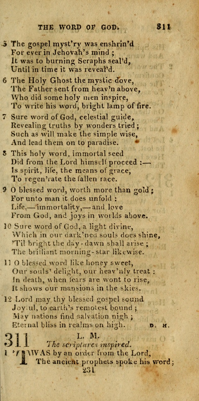 Church Hymn Book; consisting of hymns and psalms, original and selected. adapted to public worship and many other occasions. 2nd ed. page 229