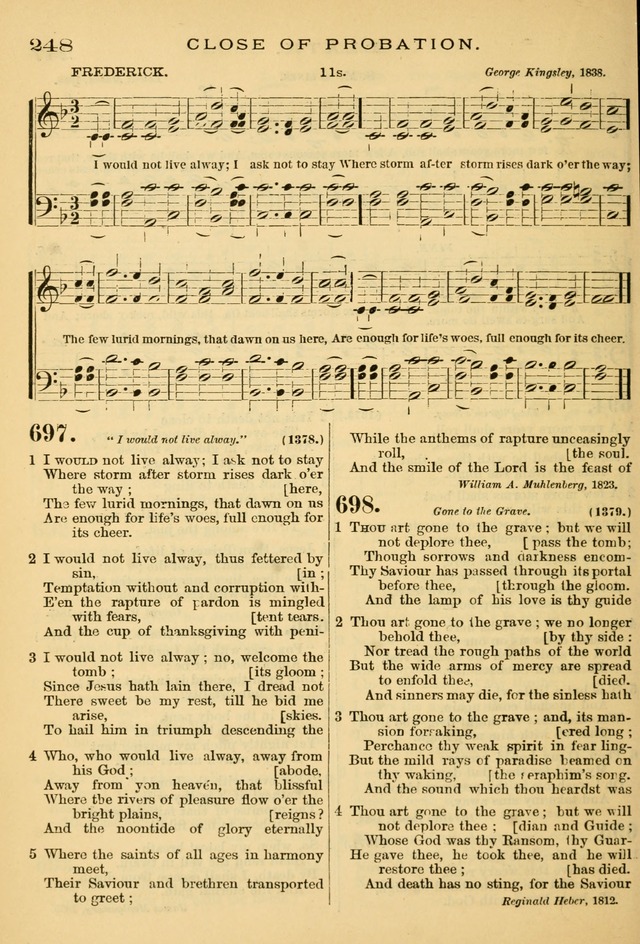 The Chapel hymn book, with tunes: for the worship of God page 255