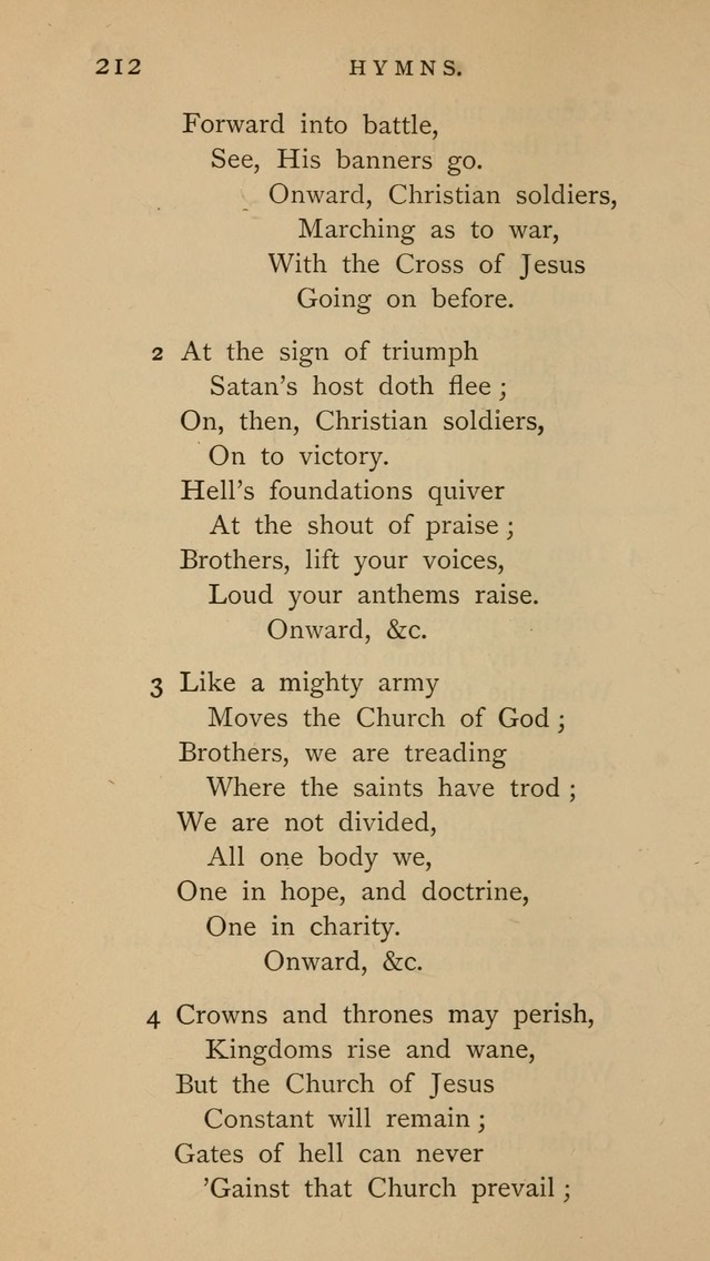 A Church hymnal: compiled from "Additional hymns," "Hymns ancient and modern," and "Hymns for church and home," as authorized by the House of Bishops page 219